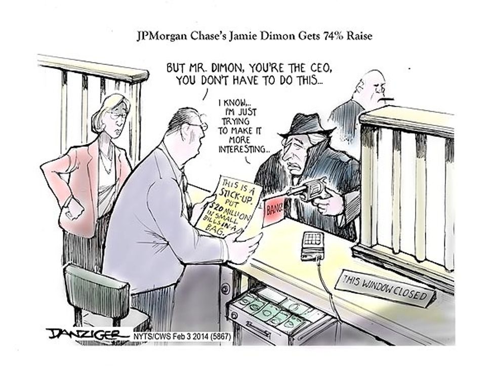 Jamie Dimon Gets A Raise