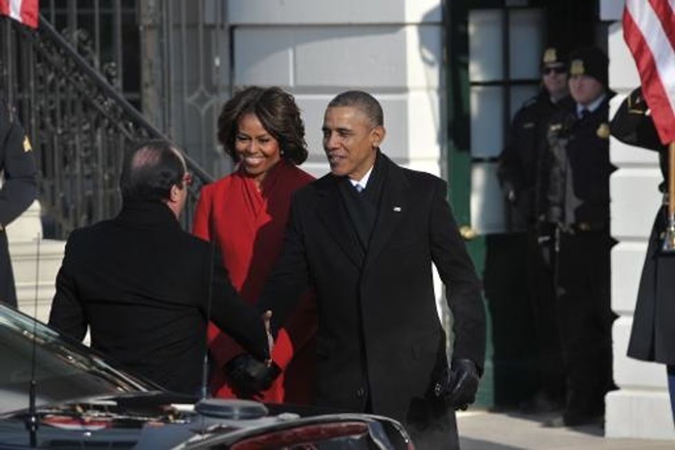 Obama: U.S., France Stepping Up To Challenges Of Leadership Together
