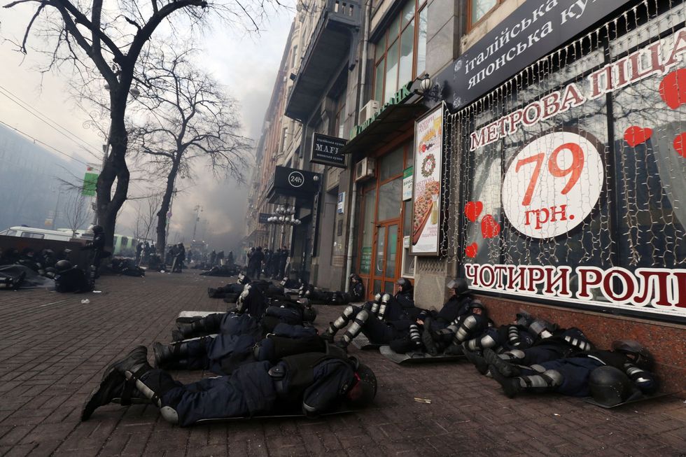 Twenty Protesters Killed In New Ukraine Clashes