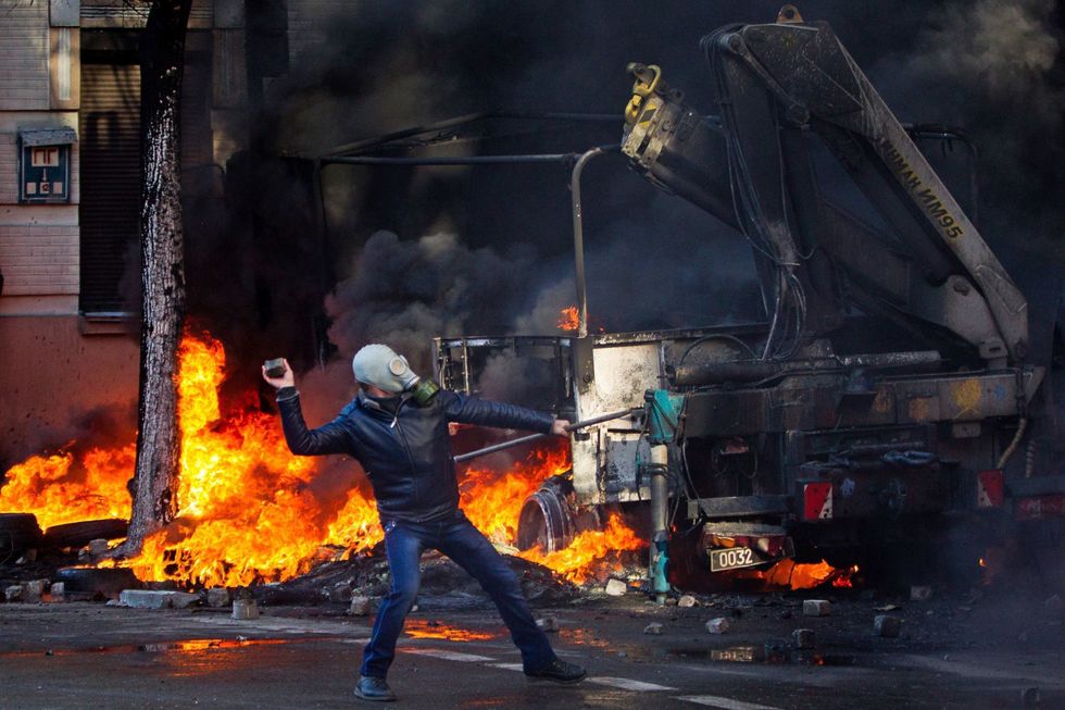 At Least Twenty-Five Killed In Ukraine As President Alleges Coup Attempt