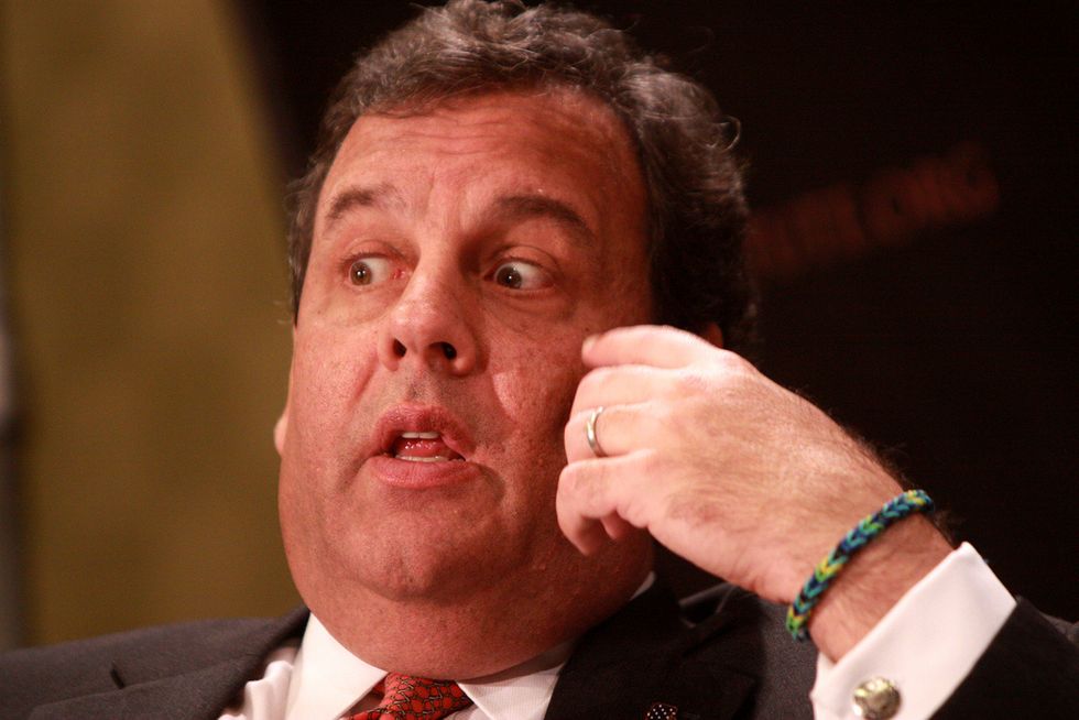 Christie Speaks At GOP Event At New York City’s Tony Harvard Club