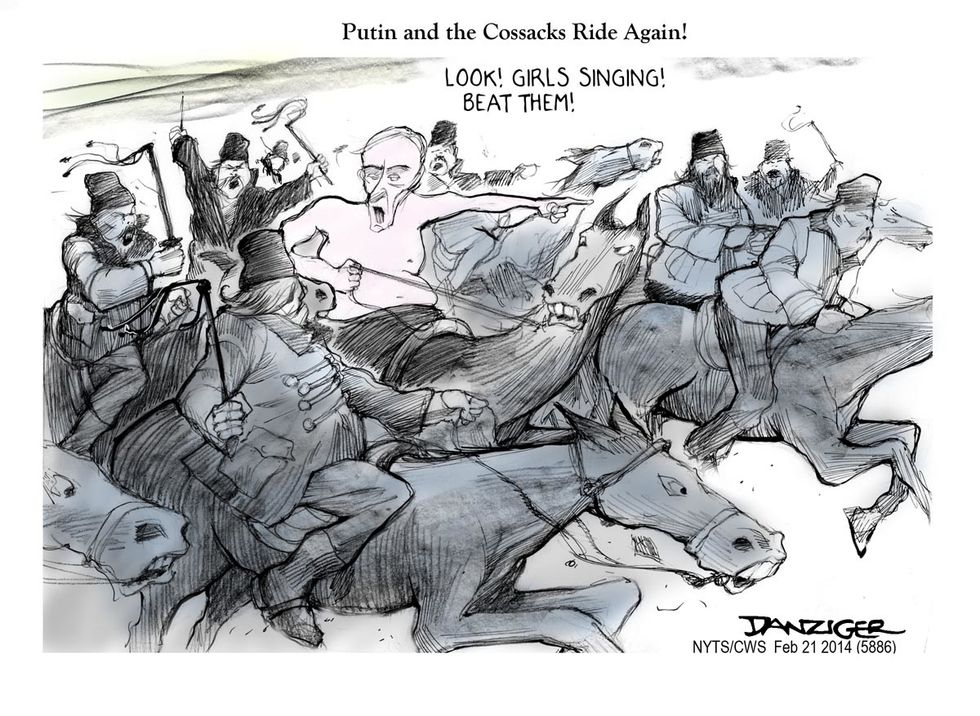 Putin And The Cossacks Ride Again