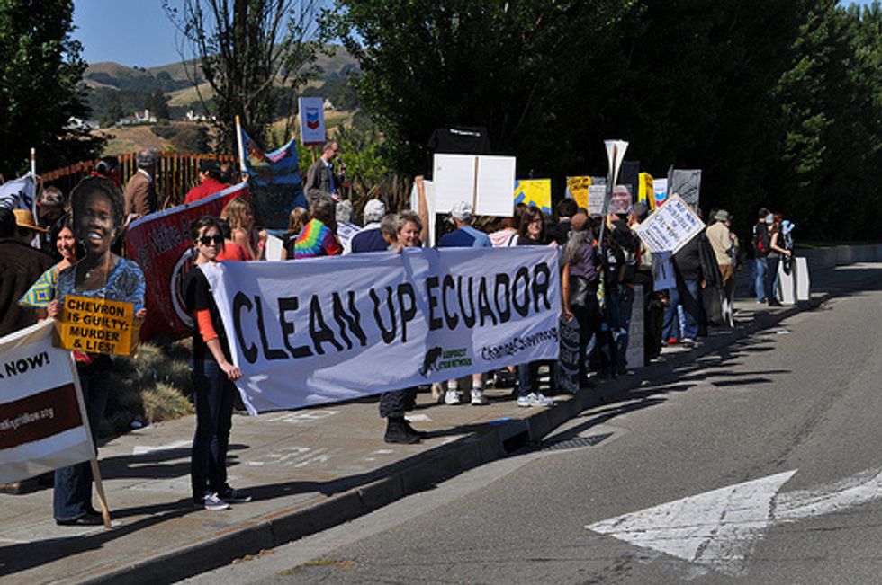 U.S. Judge Sides With Chevron In $9.5 Billion Ecuador Case