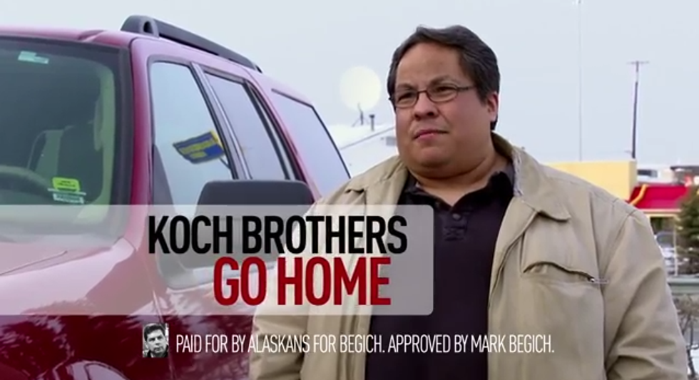 WATCH: Democratic Senator Turns Tables On Koch Brothers