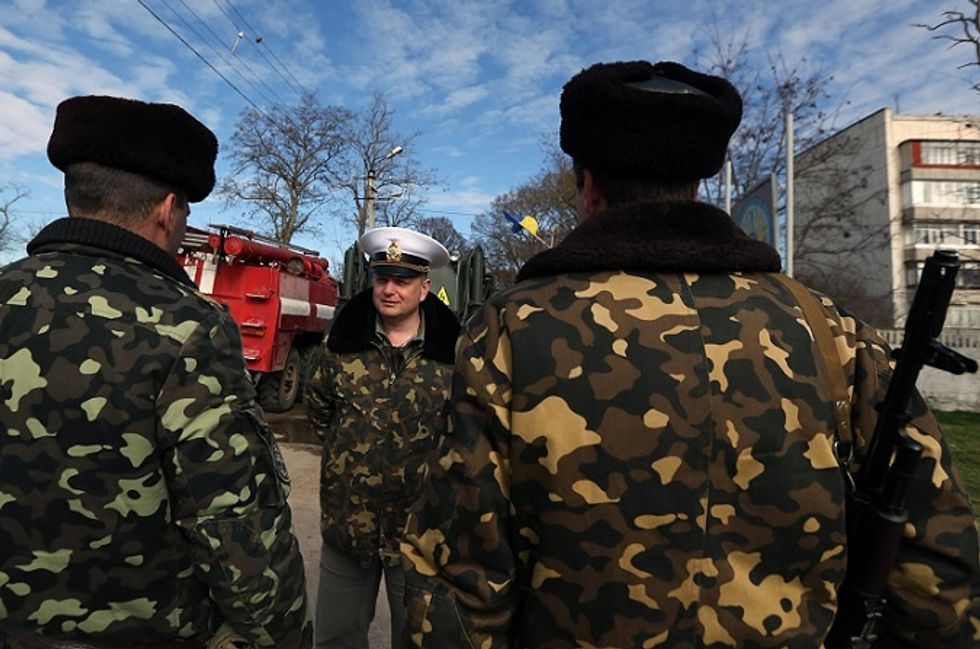 Ukraine’s Soldiers In Crimea Await Their Orders
