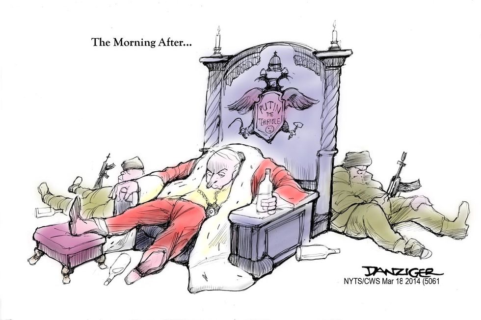 Putin’s Morning After