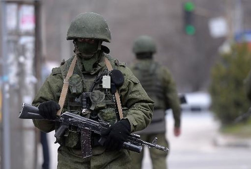 Pro-Russian Militias Seize Ukraine’s Crimean Navy Headquarters