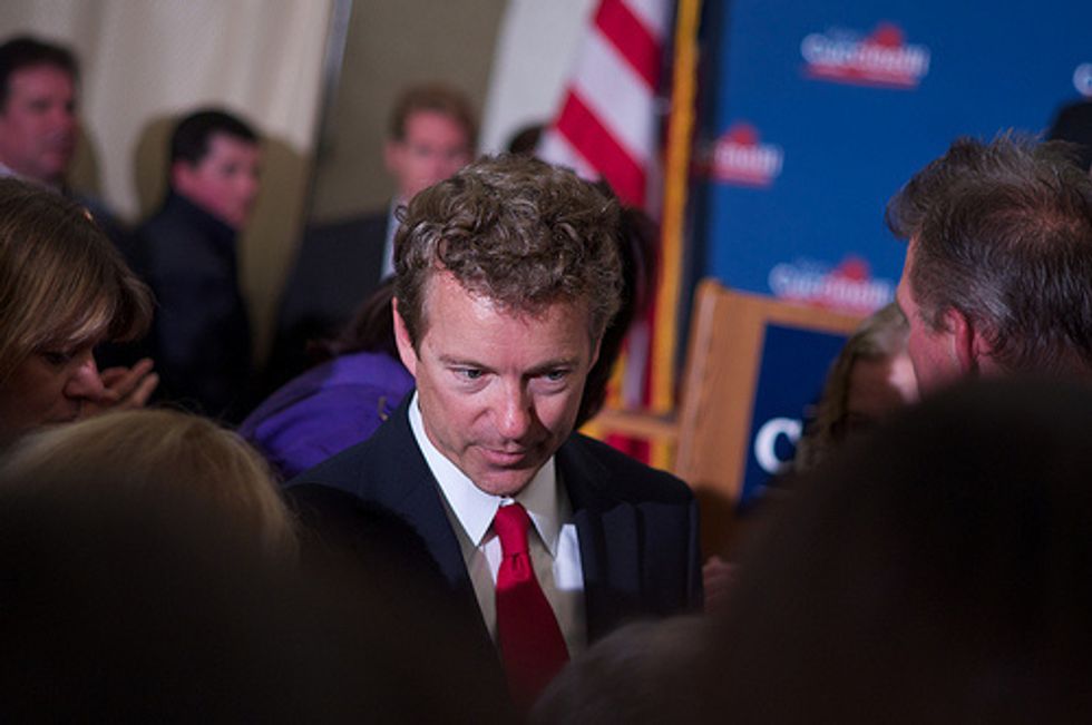 LOL Of The Week: Rand Paul Wants Government Out Of Your Cellphone And In Your Womb