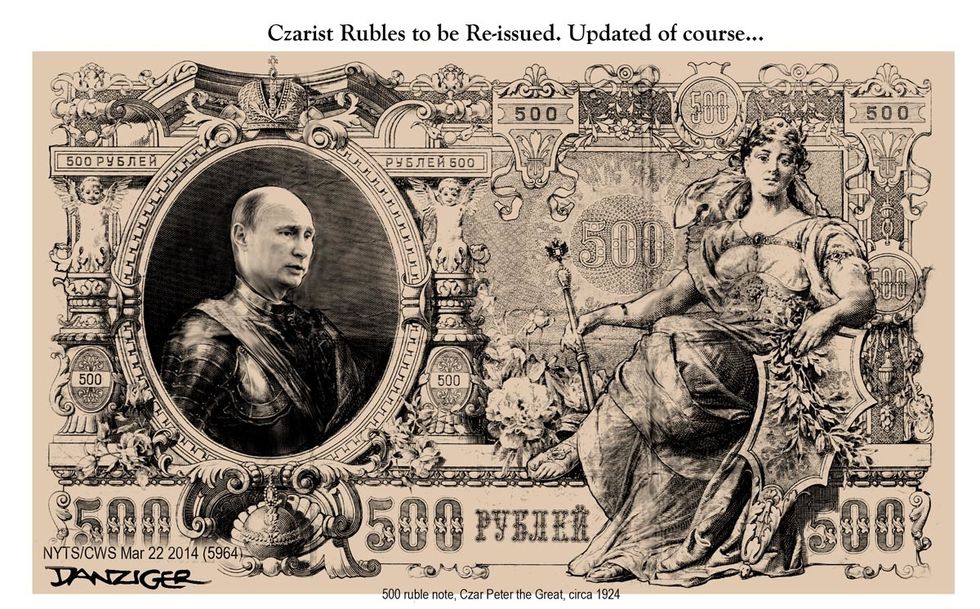 The New Czarist Ruble