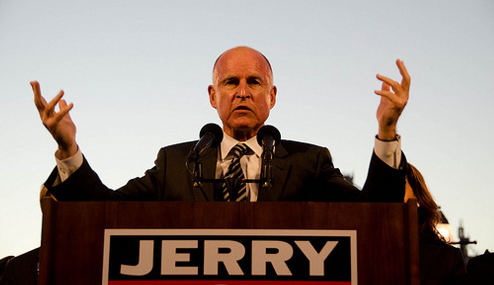 California Governor Brown Reinvents Himself Yet Again