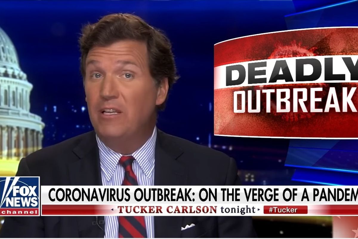 Coronavirus Causing Right-Wing PanDUMBic Of Epidemic Proportions, GET IT? GET IT? GET IT?