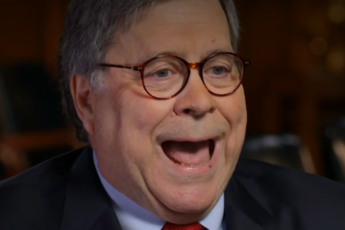 How Much Sh*tshow Is Bill Barr's Justice Department Right Now? This Much Sh*tshow.