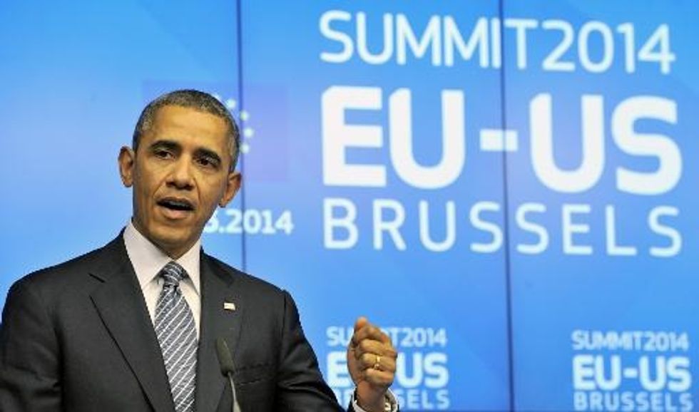 ‘Russia Stands Alone,’ Obama Tells EU-U.S. Summit