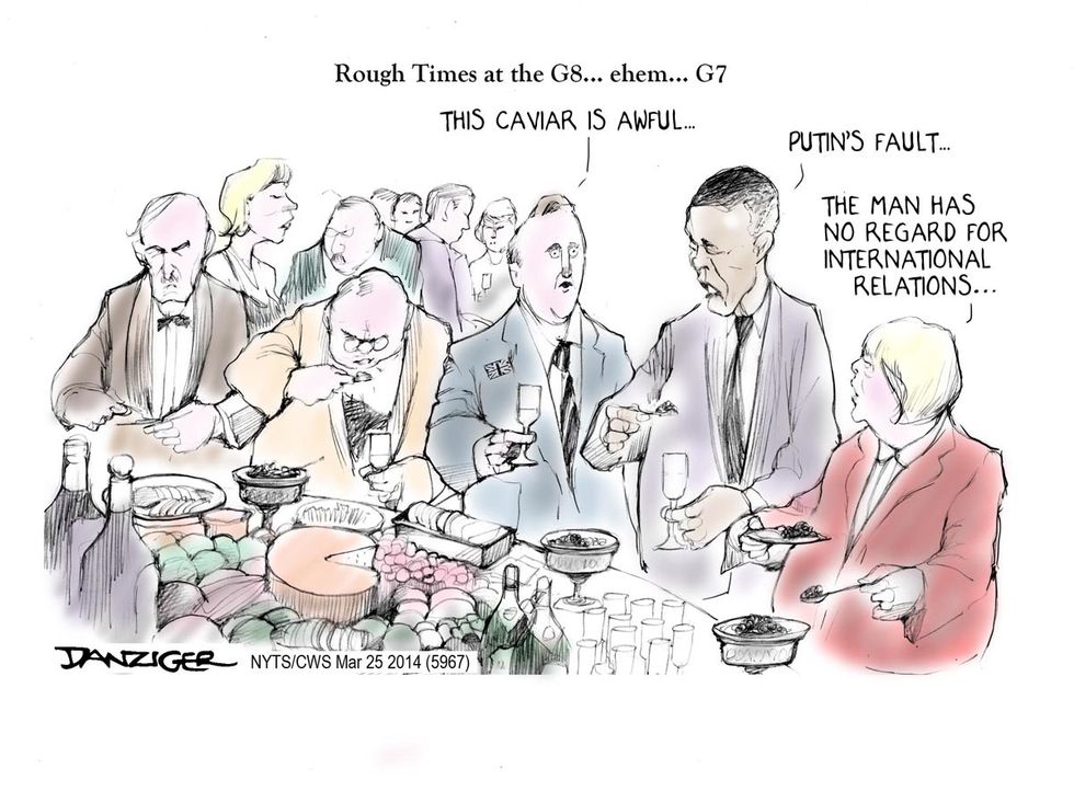 Rough Times At The G8