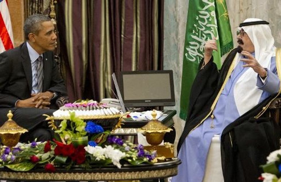 Arming Syria Rebels Top Topic As Obama, Saudi King Meet