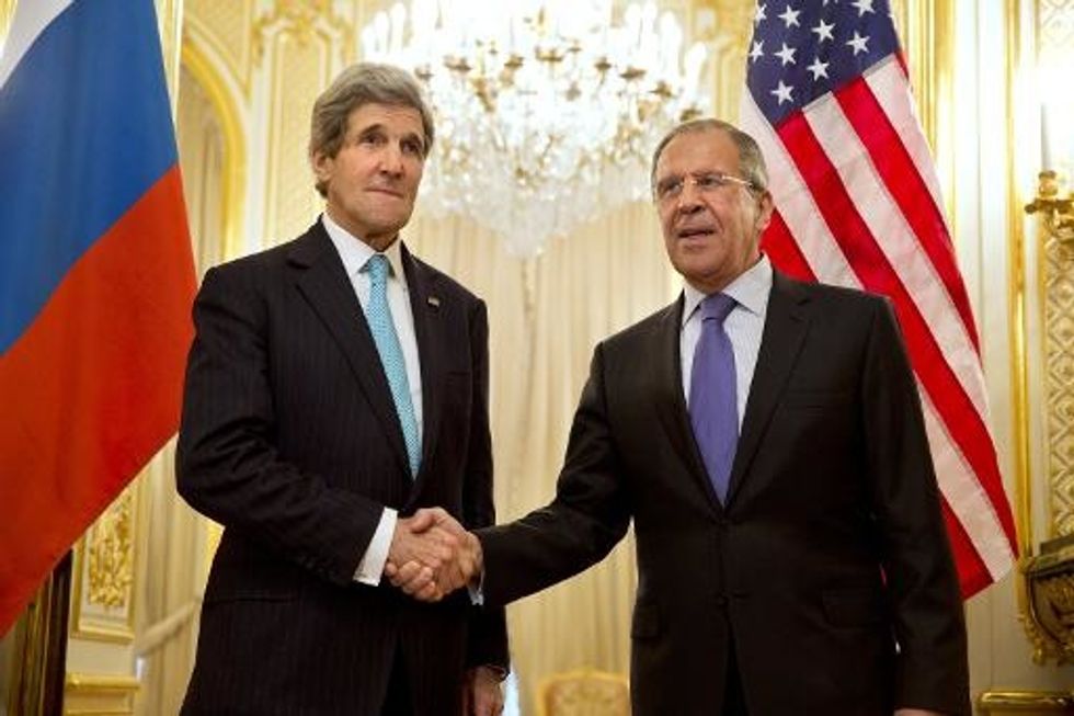 Kerry, Lavrov Seek Deal On Ukraine Crisis
