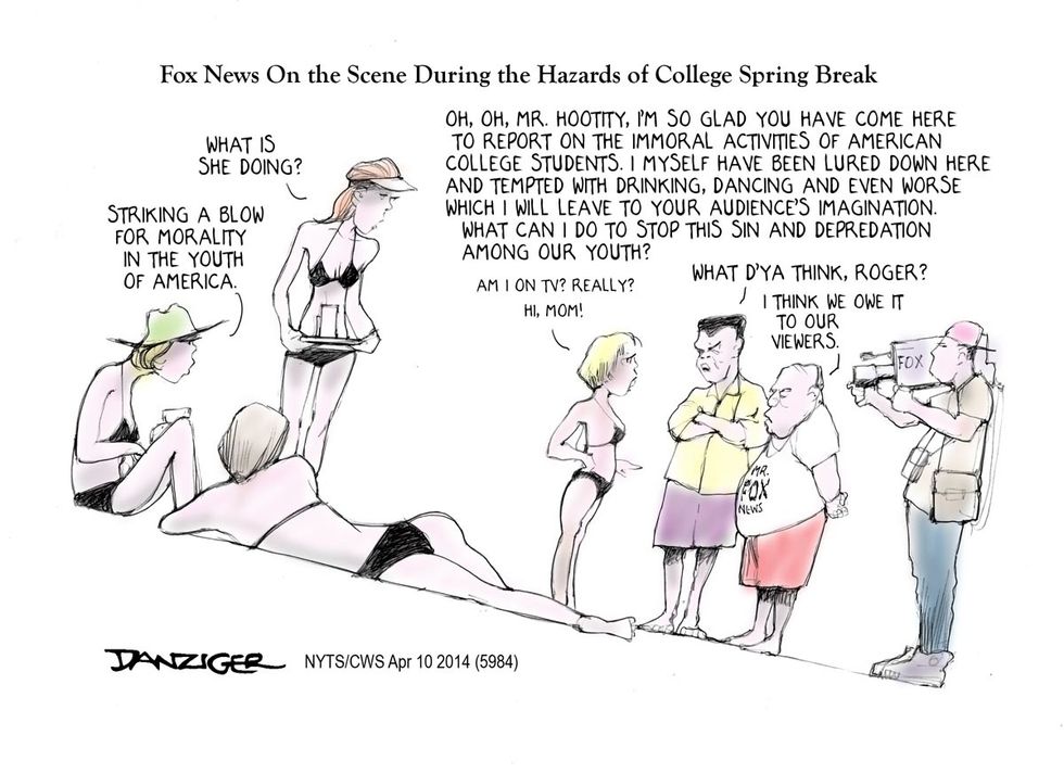 Spring Break Debauchery? Fox News Is On It!