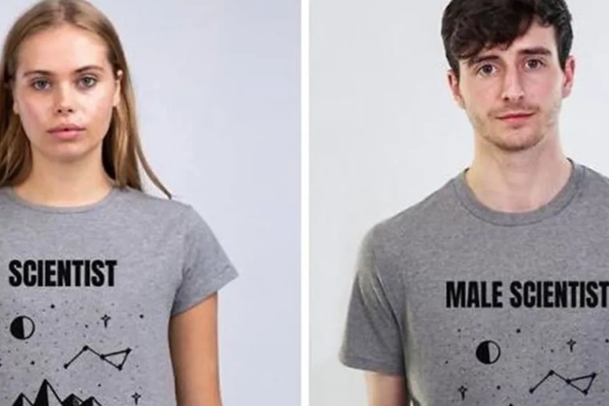 Man exposes the absurdity of sexist marketing by creating shirts that label men like we do women