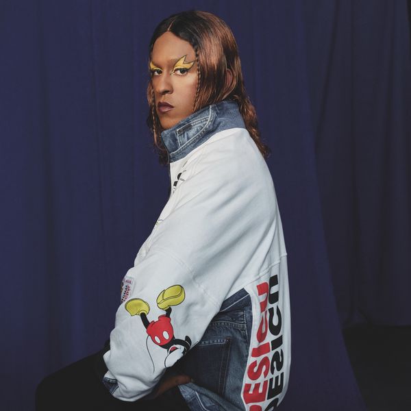 Mykki Blanco Models Desigual’s Classic Mickey Mouse Jacket