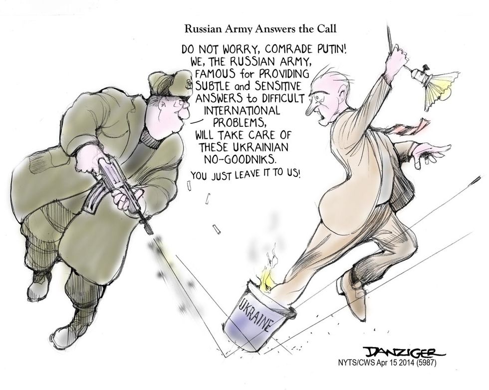 Russian Army Answers The Call