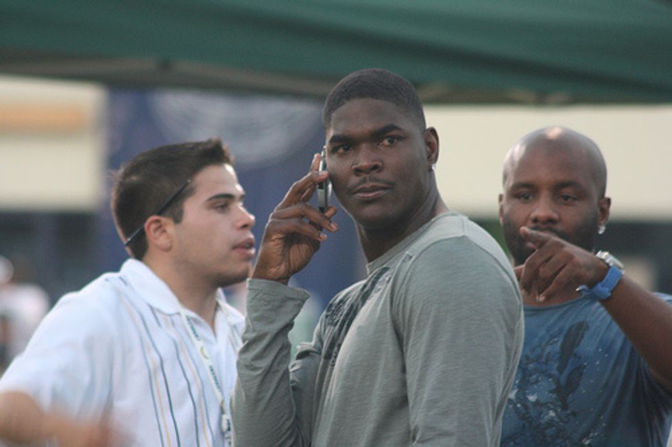 Keyshawn Johnson Arrested On Suspicion Of Battery On Ex-Girlfriend