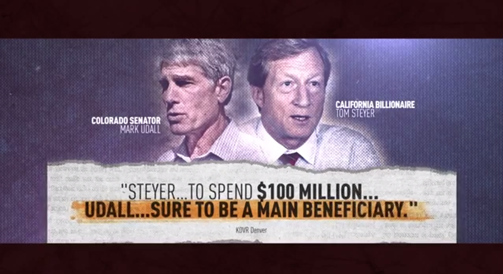 Irony Alert: Koch Group Slams Democrat For Ties To Billionaire Donor