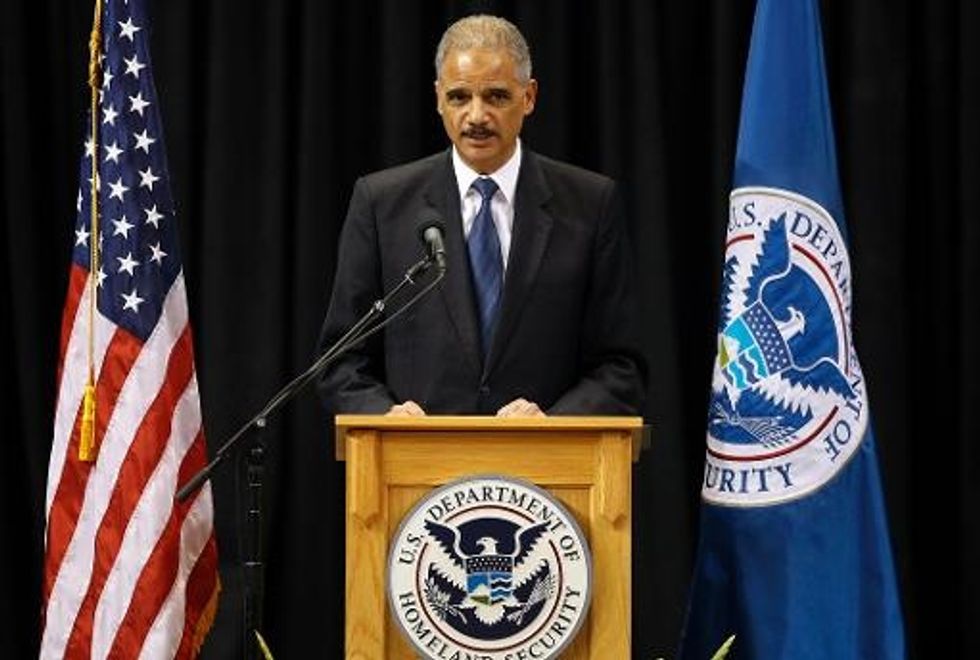 Holder Cancels Speech In Oklahoma City Amid Conservative Protests