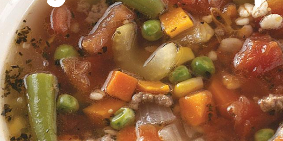 Crockpot Vegetable Soup - My Recipe Magic