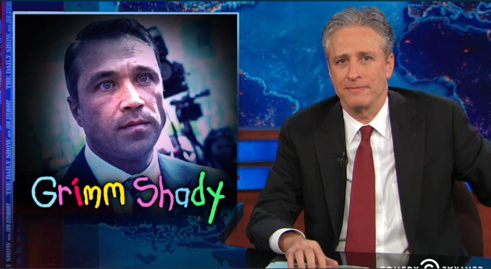 WATCH: Jon Stewart Takes Down ‘Grimm Shady’
