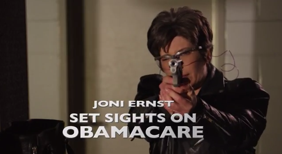 WATCH: Ernst Moves From Castration To Gunshots In New Campaign Ad