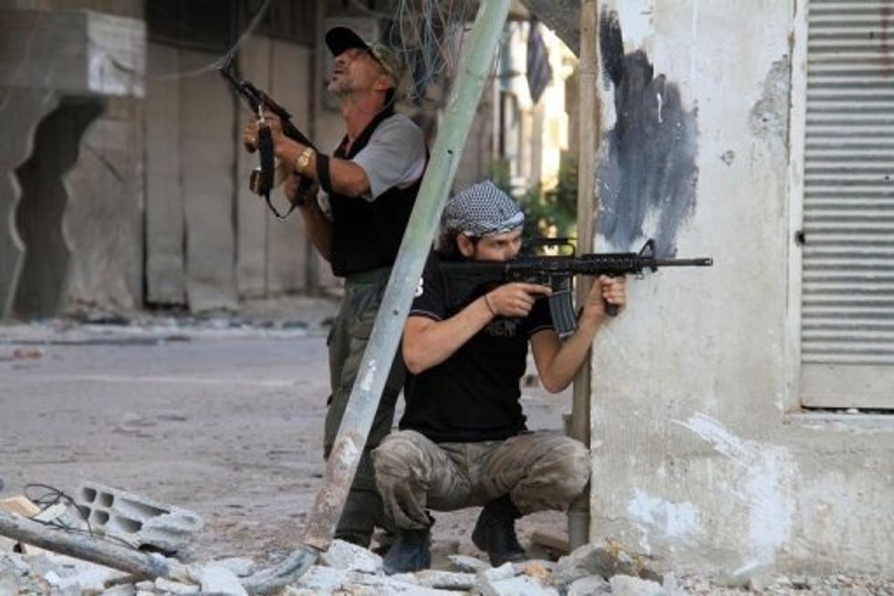 Landmark Syrian Hotel Destroyed As Rebels Set Off Underground Blast