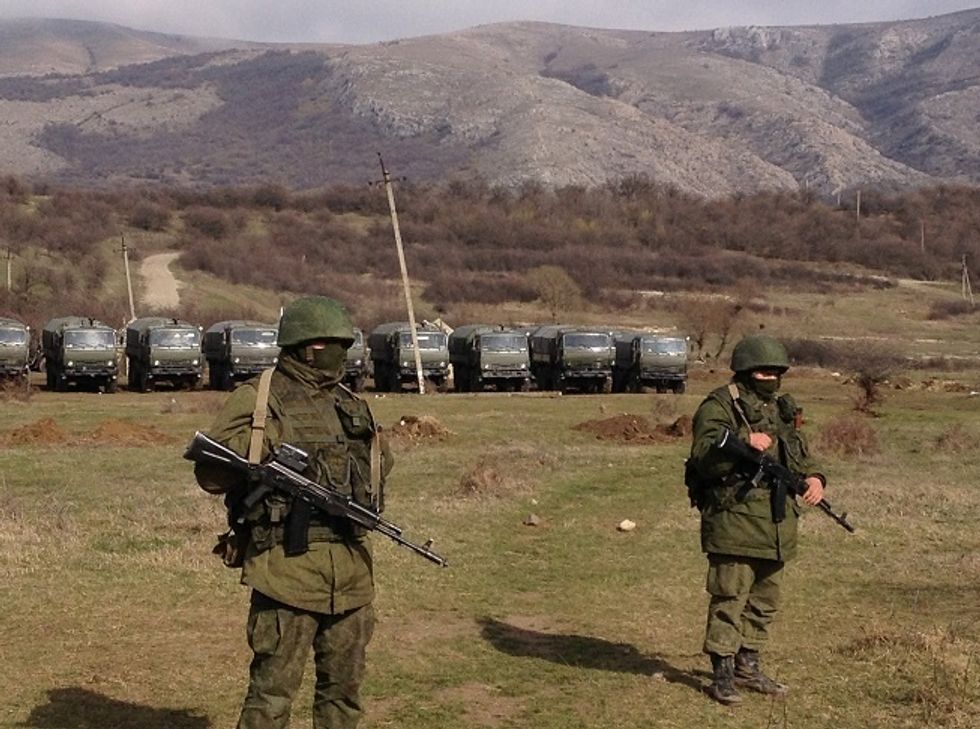 Ukraine Troops Ambushed By Pro-Russia Gunmen In Eastern Town; 14 Die
