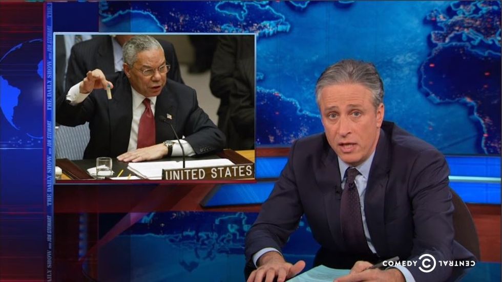 WATCH: Jon Stewart’s Bullet Points Over Benghazi