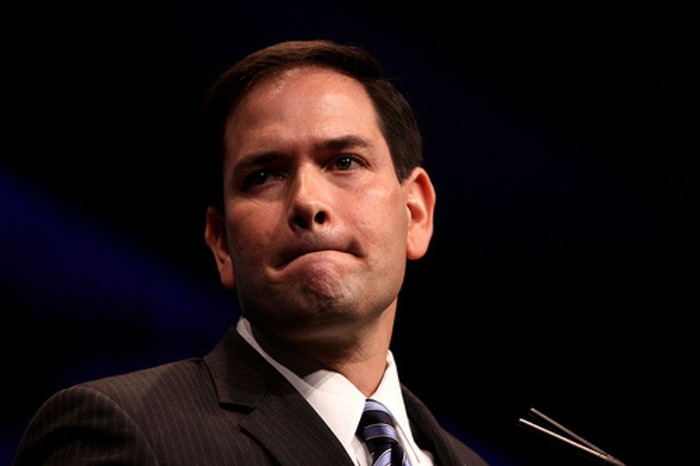 Climate Change Truther Marco Rubio Is Now A Scientist, Man