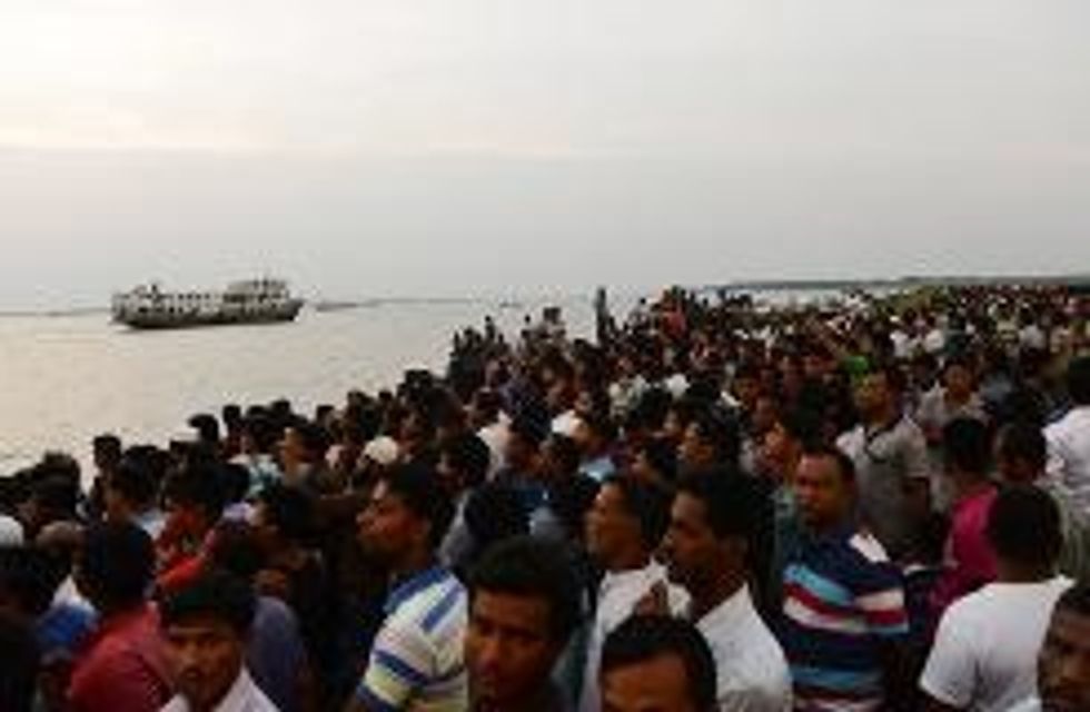 Bangladesh Ferry Carrying Hundreds Sinks