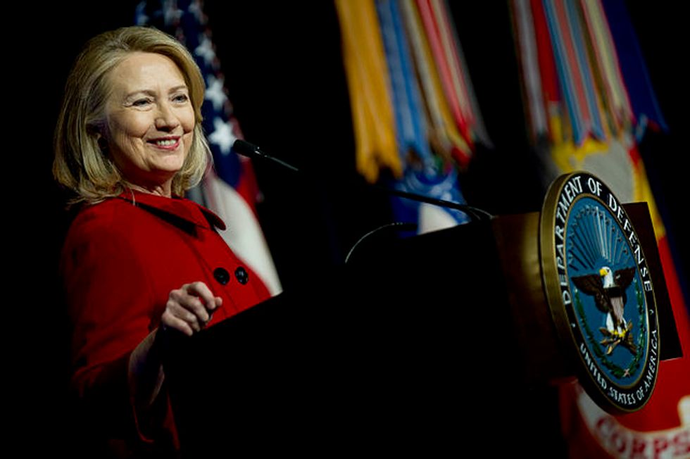 As Clinton Touts Record, Critics Dig For Achilles Heel