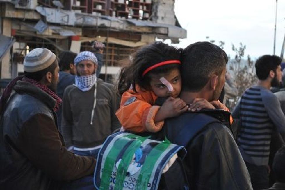 Syrian Residents Return To The Ancient And Now Ruined City Of Homs