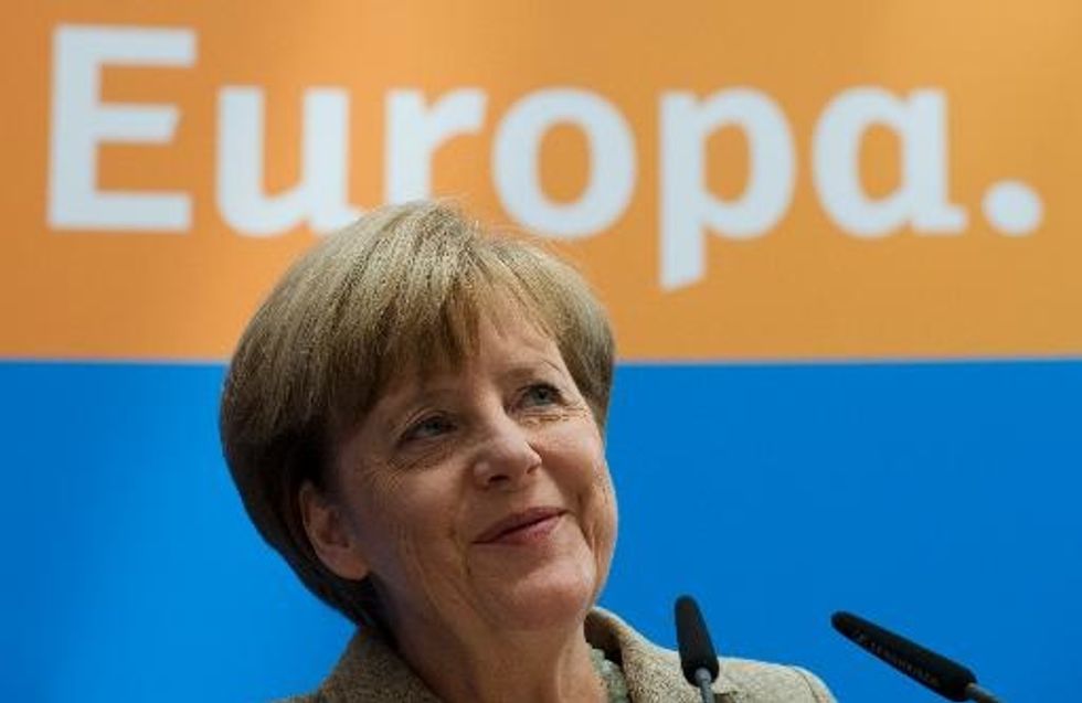 Merkel Leads Fightback Against Eurosceptic Charge