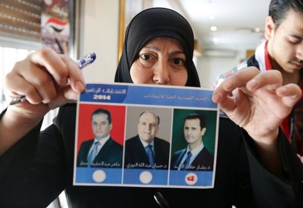 Assad Eyes Crushing Win In Controversial Syria Vote