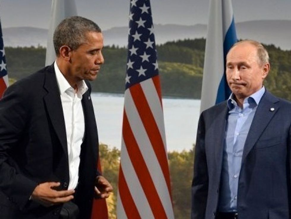 Obama And Putin Spar As Rebels Battle In Ukraine