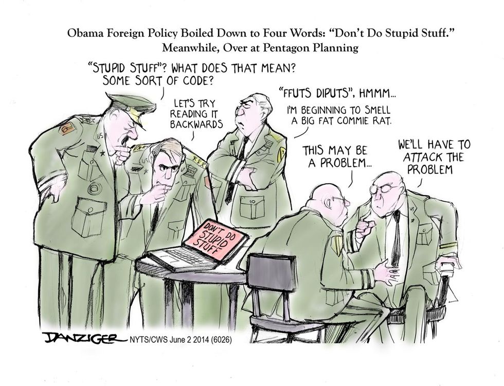 Obama Foreign Policy Boiled Down To Four Words