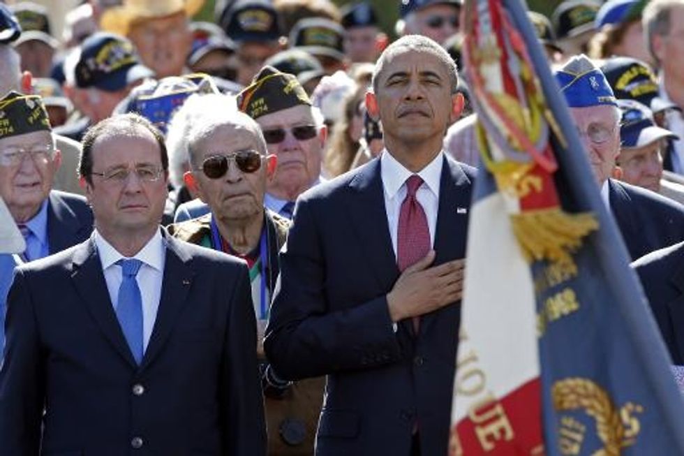 ‘Humbled’ Obama Leads Emotional D-Day Tribute To Veterans
