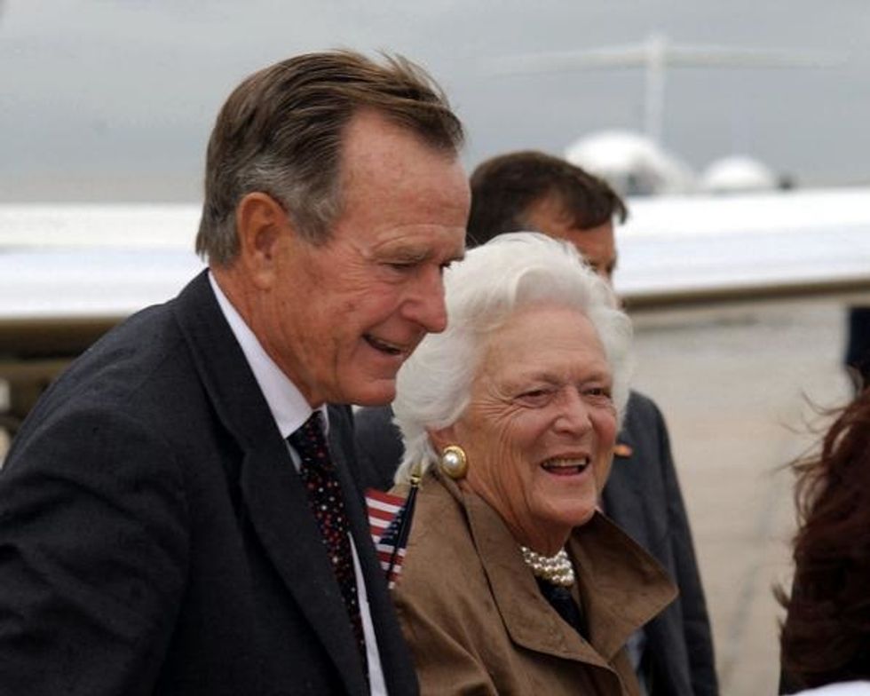 Former President George H.W. Bush Celebrates 90th Birthday By Going Skydiving [Video]