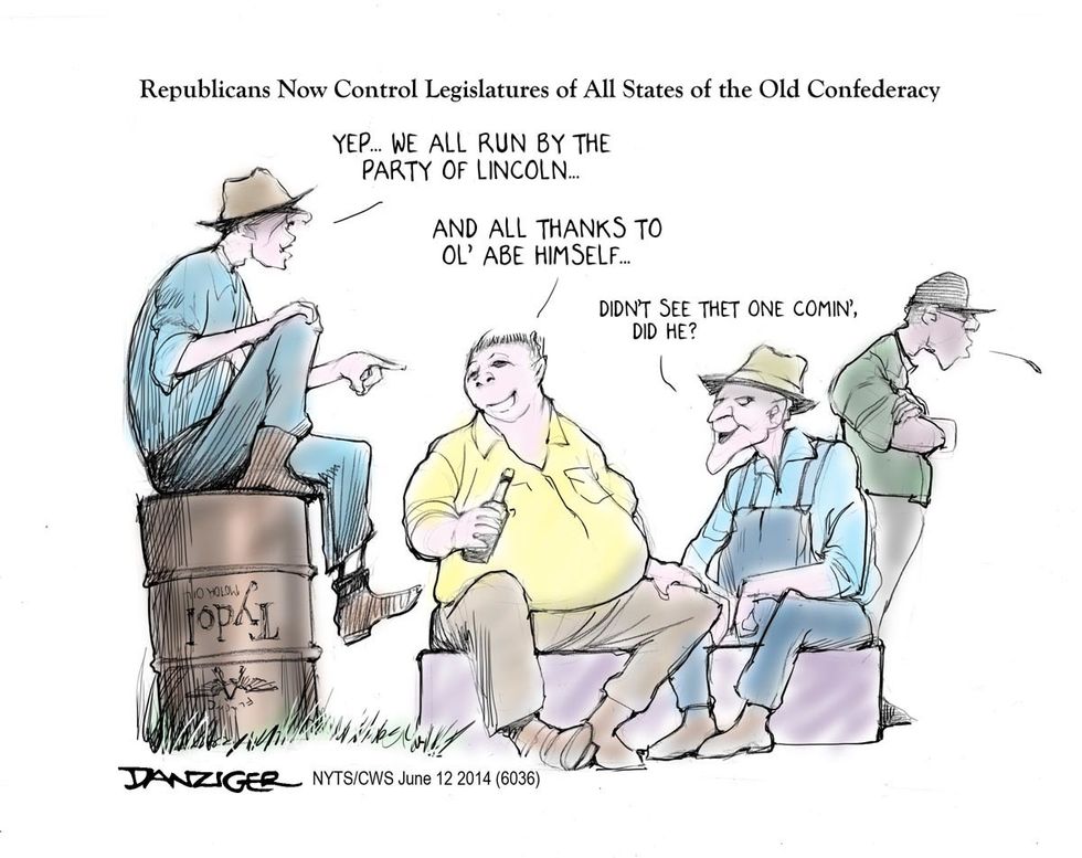 The GOP Runs The Old Confederacy