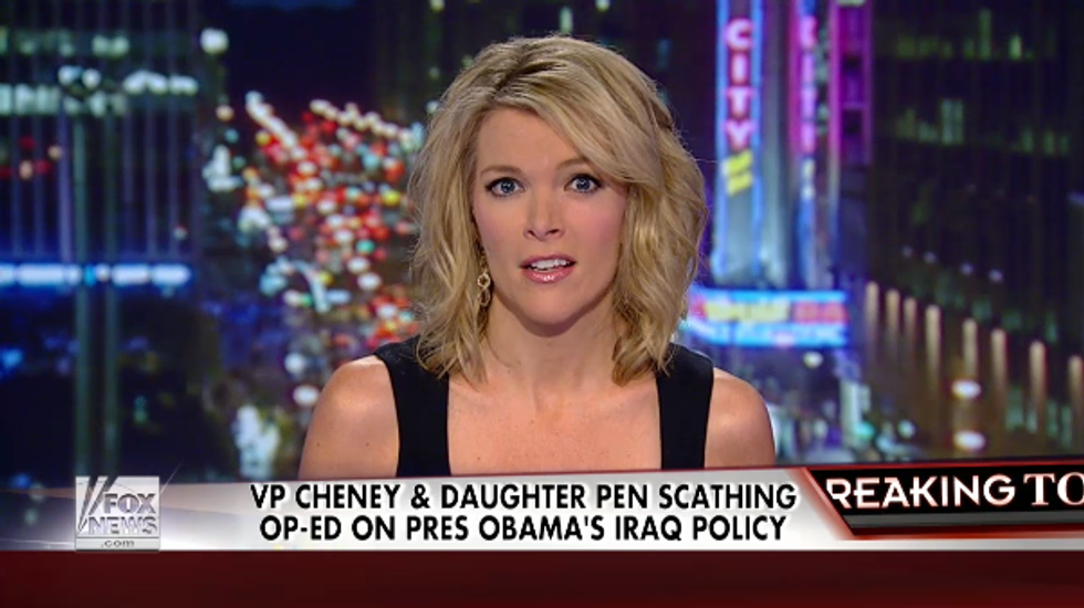 WATCH: Megyn Kelly Tells Dick Cheney He Was Wrong on Iraq