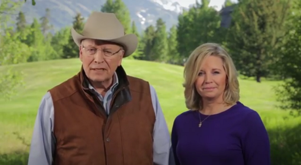Another New Low: Dick And Liz Cheney Return To Trash Obama Foreign Policy
