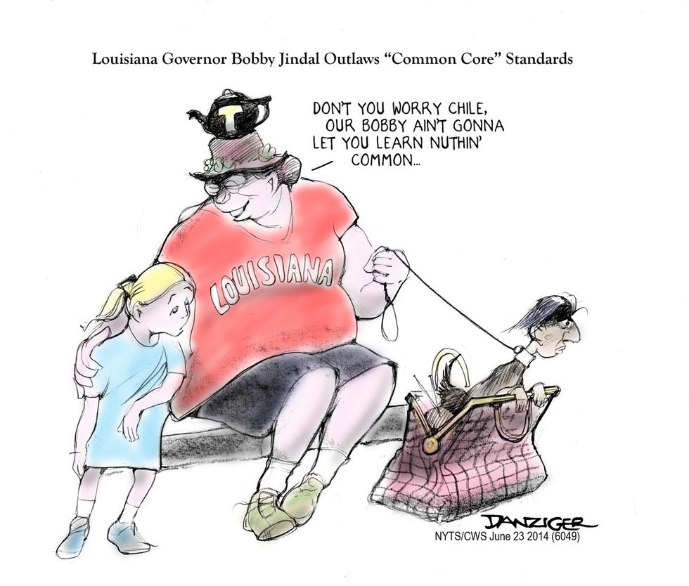Bobby Jindal Fights Common Core