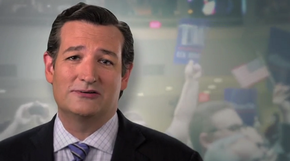 WATCH: Ted Cruz Wades Into Oklahoma GOP Primary