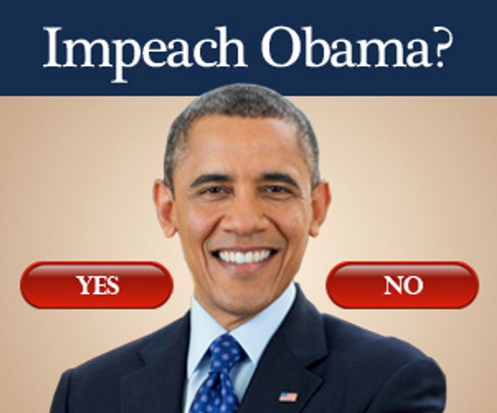 Should The House of Representatives Impeach Obama?