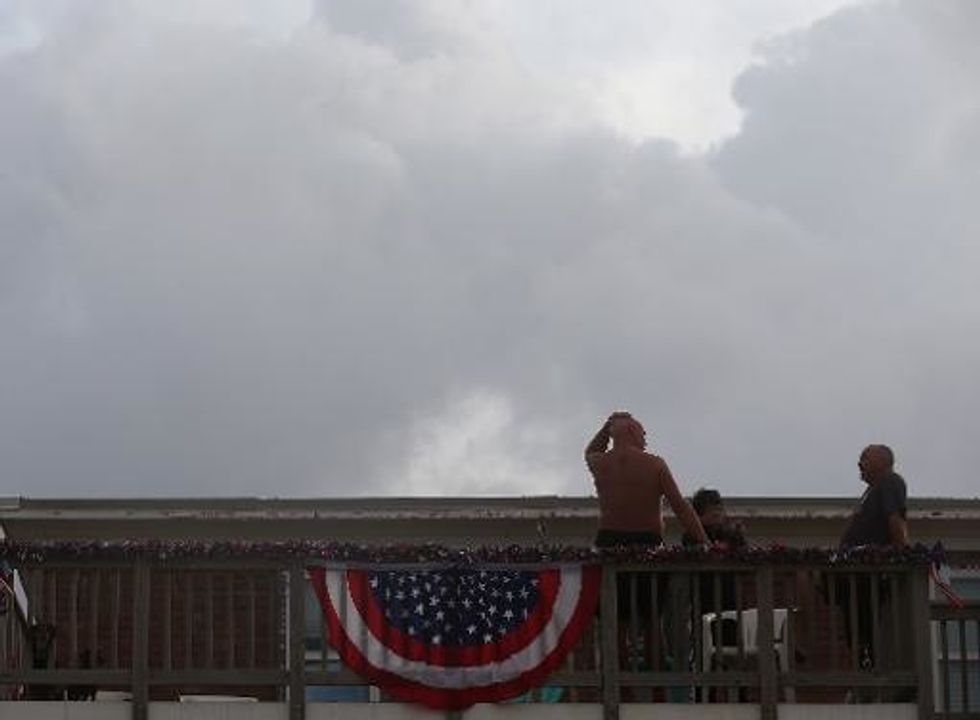 Hurricane Arthur Makes Landfall On U.S. East Coast